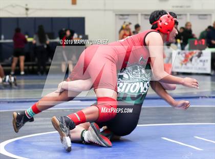 Thumbnail 2 in CIF Girls Wrestling Tournament photogallery.