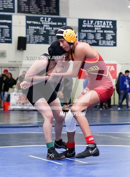 Thumbnail 1 in CIF Girls Wrestling Tournament photogallery.