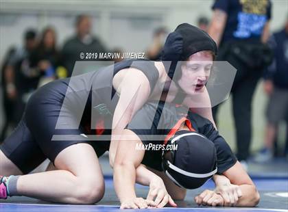 Thumbnail 3 in CIF Girls Wrestling Tournament photogallery.
