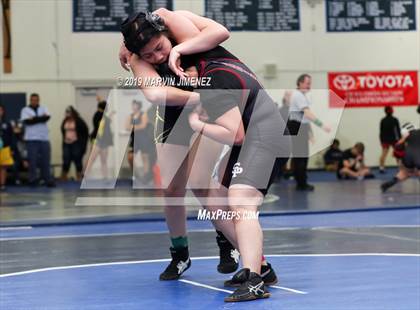 Thumbnail 2 in CIF Girls Wrestling Tournament photogallery.