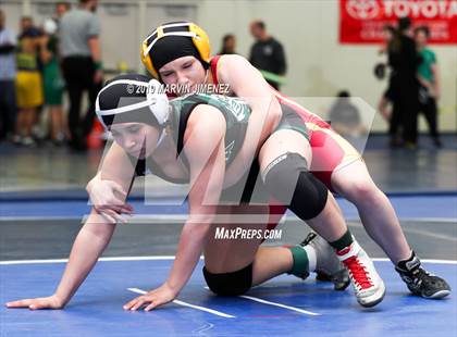 Thumbnail 3 in CIF Girls Wrestling Tournament photogallery.