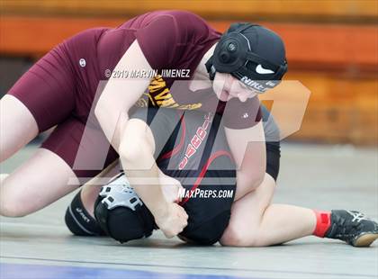 Thumbnail 3 in CIF Girls Wrestling Tournament photogallery.