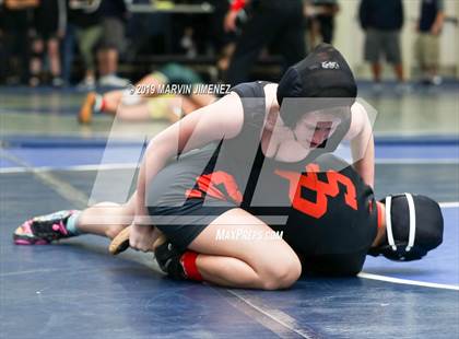 Thumbnail 1 in CIF Girls Wrestling Tournament photogallery.