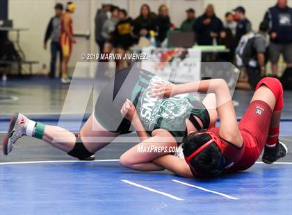 Thumbnail 1 in CIF Girls Wrestling Tournament photogallery.