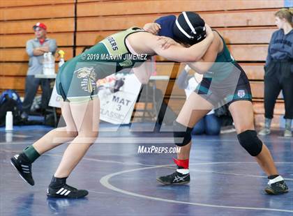 Thumbnail 2 in CIF Girls Wrestling Tournament photogallery.