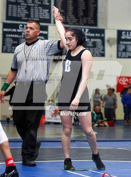 Thumbnail 1 in CIF Girls Wrestling Tournament photogallery.