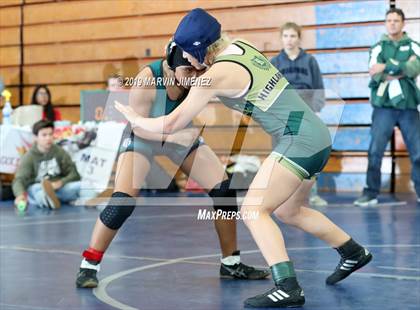 Thumbnail 3 in CIF Girls Wrestling Tournament photogallery.