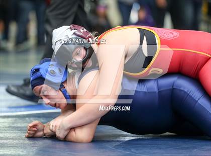 Thumbnail 3 in CIF Girls Wrestling Tournament photogallery.