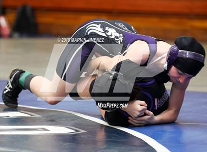 Thumbnail 2 in CIF Girls Wrestling Tournament photogallery.