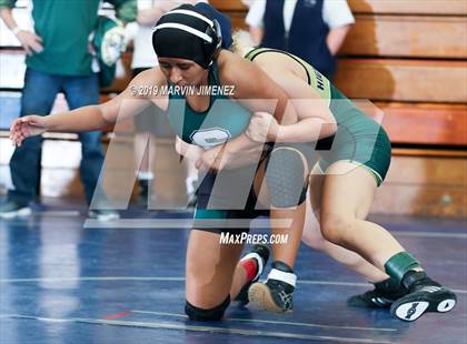 Thumbnail 3 in CIF Girls Wrestling Tournament photogallery.