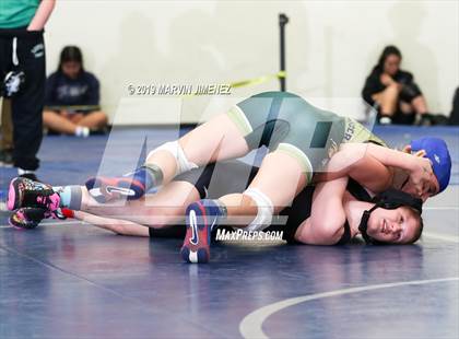 Thumbnail 2 in CIF Girls Wrestling Tournament photogallery.
