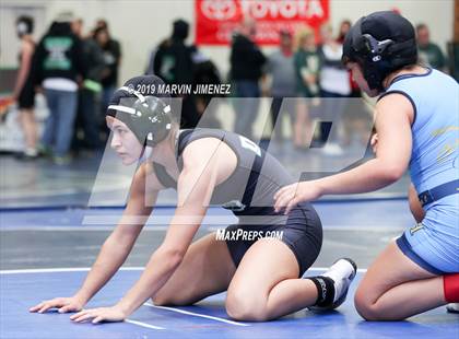 Thumbnail 3 in CIF Girls Wrestling Tournament photogallery.