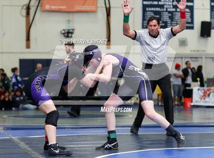 Thumbnail 3 in CIF Girls Wrestling Tournament photogallery.