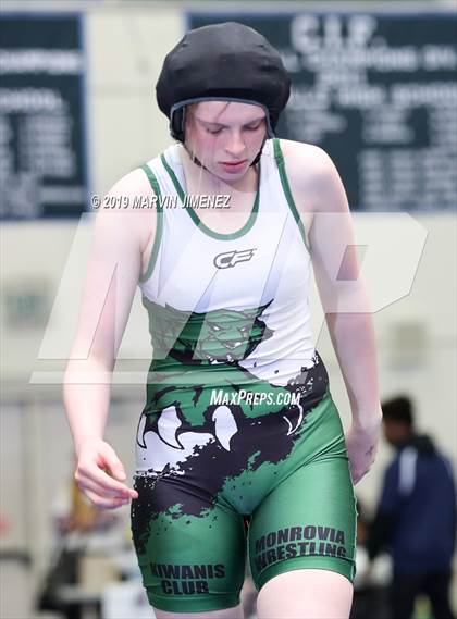 Thumbnail 3 in CIF Girls Wrestling Tournament photogallery.
