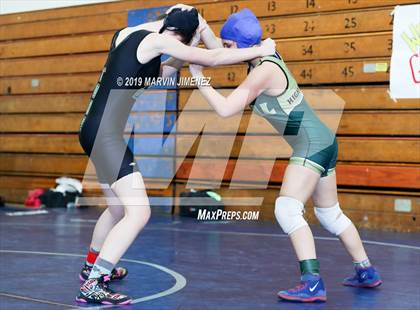 Thumbnail 2 in CIF Girls Wrestling Tournament photogallery.