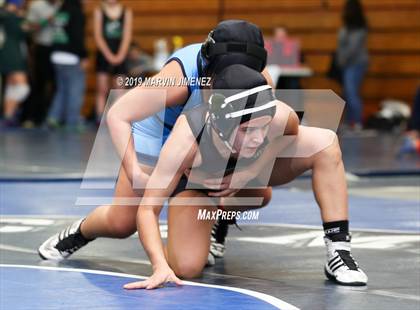 Thumbnail 2 in CIF Girls Wrestling Tournament photogallery.