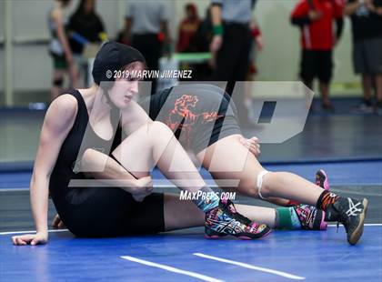 Thumbnail 2 in CIF Girls Wrestling Tournament photogallery.