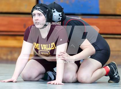 Thumbnail 3 in CIF Girls Wrestling Tournament photogallery.