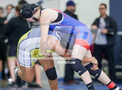 Thumbnail 3 in CIF Girls Wrestling Tournament photogallery.