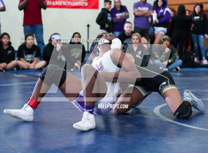 Thumbnail 2 in CIF Girls Wrestling Tournament photogallery.