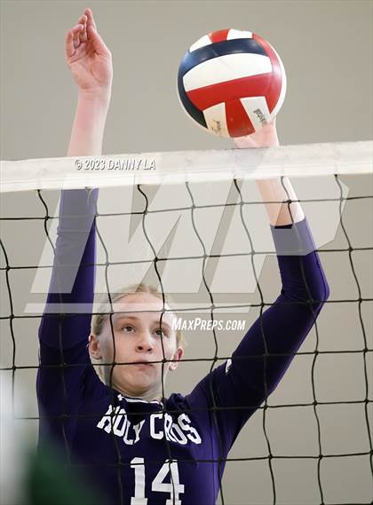 Thumbnail 3 in The Academy of the Holy Cross vs Jackson-Reed (Tiger Paws Invitational) photogallery.