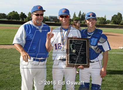 Thumbnail 1 in College Prep vs. St. Joseph Notre Dame (CIF NCS D5 Final) photogallery.