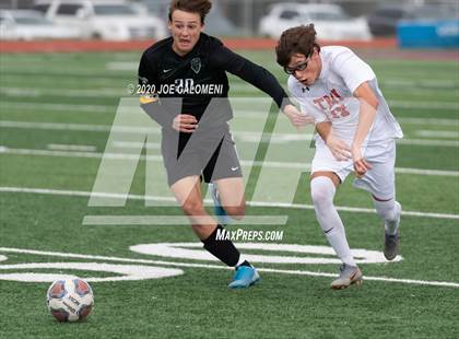 Thumbnail 1 in Lutheran South Academy vs TMI-Episcopal (TAPPS Division II State semifinals) photogallery.
