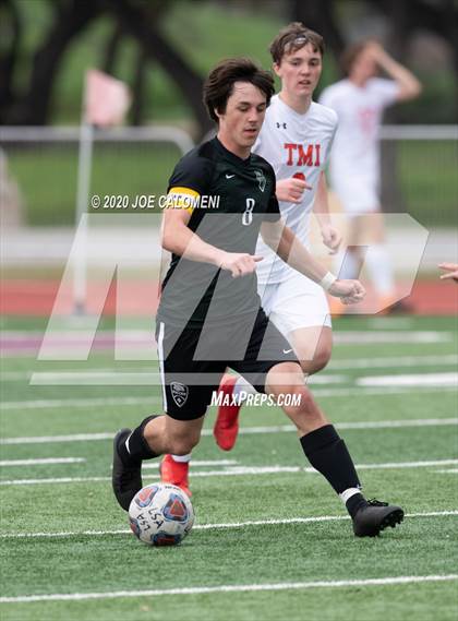 Thumbnail 3 in Lutheran South Academy vs TMI-Episcopal (TAPPS Division II State semifinals) photogallery.