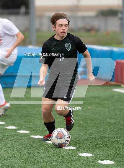 Thumbnail 3 in Lutheran South Academy vs TMI-Episcopal (TAPPS Division II State semifinals) photogallery.