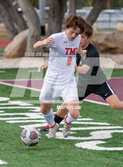 Thumbnail 3 in Lutheran South Academy vs TMI-Episcopal (TAPPS Division II State semifinals) photogallery.