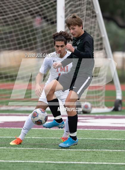 Thumbnail 2 in Lutheran South Academy vs TMI-Episcopal (TAPPS Division II State semifinals) photogallery.