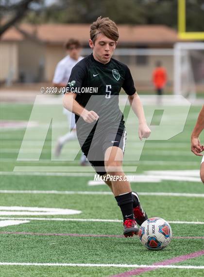 Thumbnail 3 in Lutheran South Academy vs TMI-Episcopal (TAPPS Division II State semifinals) photogallery.