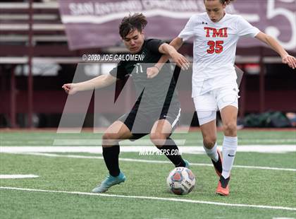 Thumbnail 3 in Lutheran South Academy vs TMI-Episcopal (TAPPS Division II State semifinals) photogallery.