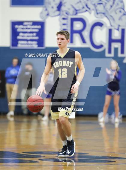 Thumbnail 1 in McCluer vs. Grundy (VHSL Class 1 First Round Playoff) photogallery.