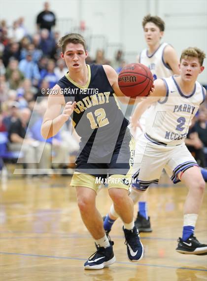 Thumbnail 3 in McCluer vs. Grundy (VHSL Class 1 First Round Playoff) photogallery.