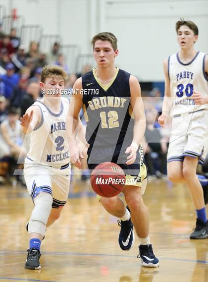 Thumbnail 2 in McCluer vs. Grundy (VHSL Class 1 First Round Playoff) photogallery.
