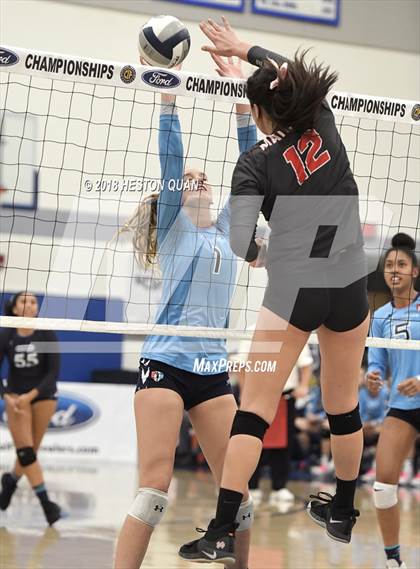 Thumbnail 2 in Mater Dei vs. Marymount (CIF-SS D1 Final) photogallery.