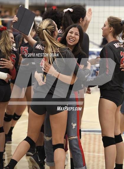 Thumbnail 2 in Mater Dei vs. Marymount (CIF-SS D1 Final) photogallery.