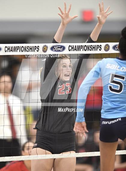 Thumbnail 2 in Mater Dei vs. Marymount (CIF-SS D1 Final) photogallery.