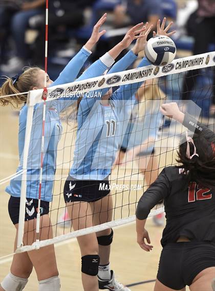Thumbnail 2 in Mater Dei vs. Marymount (CIF-SS D1 Final) photogallery.