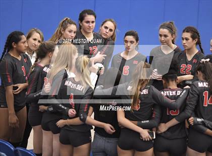 Thumbnail 3 in Mater Dei vs. Marymount (CIF-SS D1 Final) photogallery.