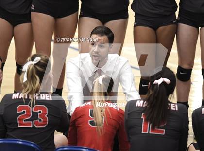 Thumbnail 1 in Mater Dei vs. Marymount (CIF-SS D1 Final) photogallery.