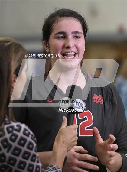 Thumbnail 2 in Mater Dei vs. Marymount (CIF-SS D1 Final) photogallery.