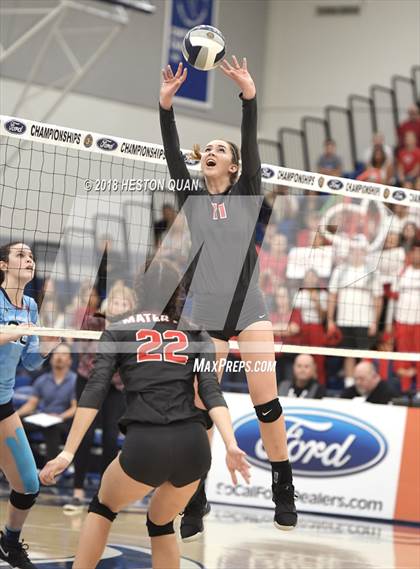 Thumbnail 2 in Mater Dei vs. Marymount (CIF-SS D1 Final) photogallery.