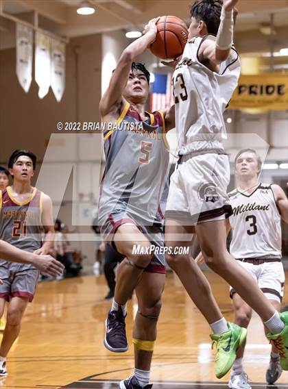 Thumbnail 3 in Mililani vs Maryknoll (HHSAA D1 Quarterfinals Playoff) photogallery.