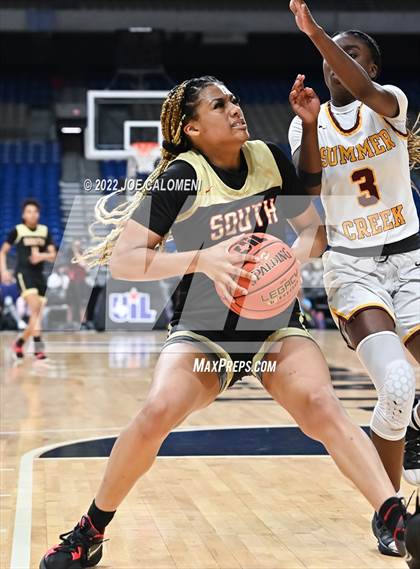 Thumbnail 3 in Summer Creek vs South Grand Prairie (UIL 6A State Semifinal) photogallery.