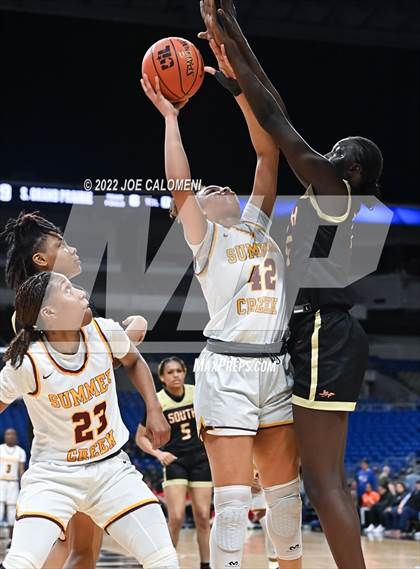 Thumbnail 2 in Summer Creek vs South Grand Prairie (UIL 6A State Semifinal) photogallery.