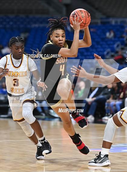 Thumbnail 3 in Summer Creek vs South Grand Prairie (UIL 6A State Semifinal) photogallery.