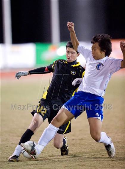 Thumbnail 1 in Topsail vs Albemarle (NCHSAA Boys Soccer 1A Final) photogallery.