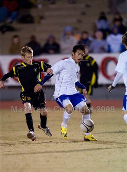Thumbnail 2 in Topsail vs Albemarle (NCHSAA Boys Soccer 1A Final) photogallery.
